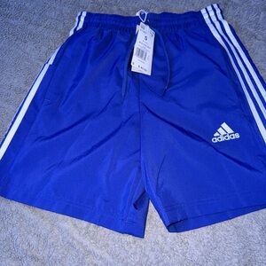Adidas Shorts Mens Small  Blue 3 Stripe Chelsea AeroReady Soccer IC1487